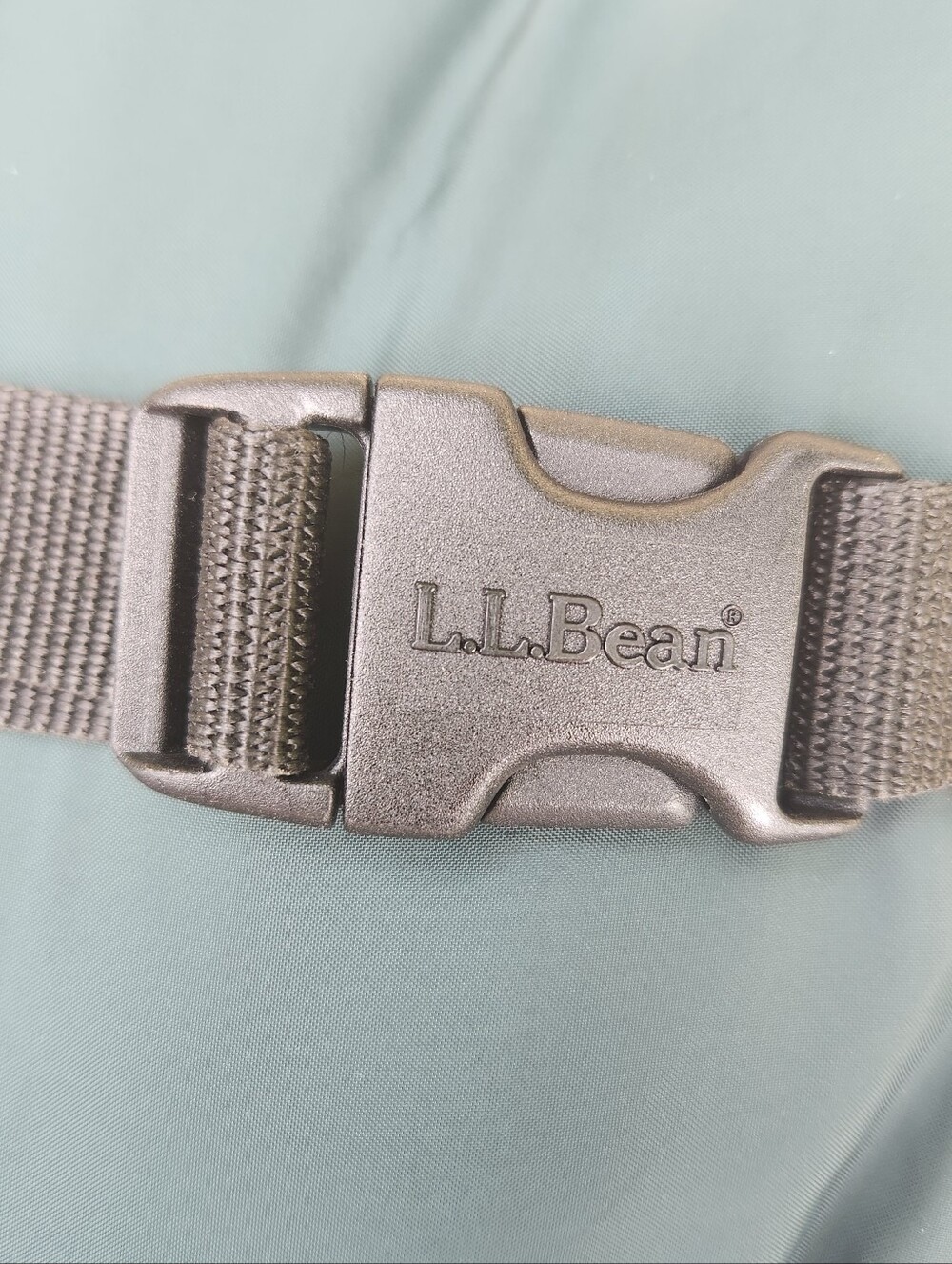 Adult LL BEAN 40° Teal Puffer Sleeping Bag - Picture 14 of 15